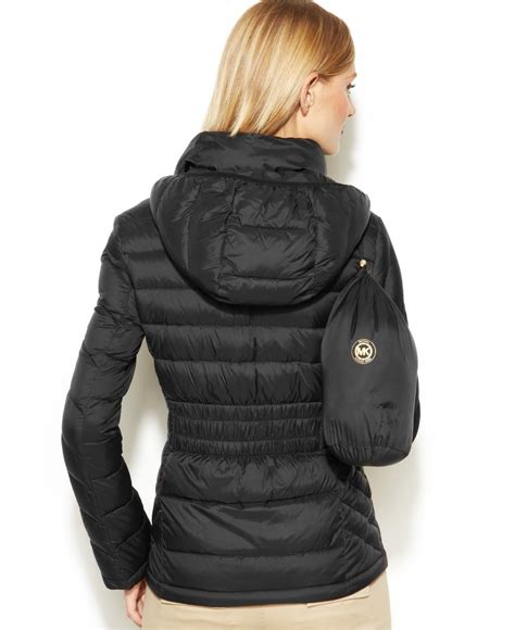 black michael kors puffer|Michael Kors puffer jackets women's.